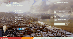 Desktop Screenshot of hopa.bel.tr